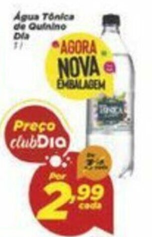 Dia Agua Tonica de Quinino Dia 1L oferta