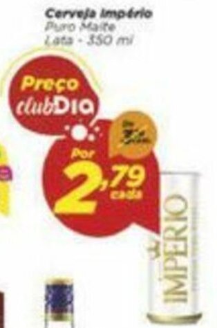 Dia Cerveja Imperio 350ml oferta
