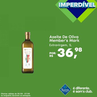 Sam's Club Azeite de Oliva Member's Mark 1L oferta
