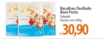 Bacalhau Desfiado Bom Porto 500g