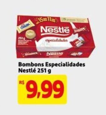 Extra Supermercado Bombons Especialidades Nestle 251g oferta