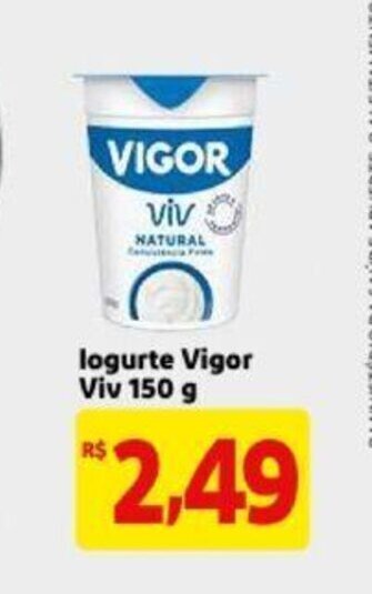 Extra Supermercado Iogurte Vigor Viv 150g oferta