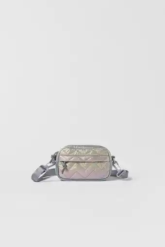 ZARA Kids/mini bolsa a tiracolo metalizada oferta