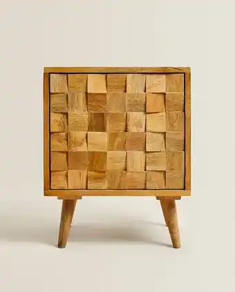 ZARA HOME Mesa de cabeceira madeira oferta
