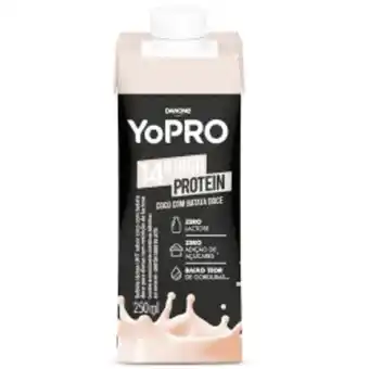 Bebida láctea 15g proteína yopro coco e batata doce 250ml
