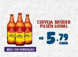 Cerveja Brûder Pilsen 600ml