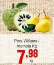 Rossi Supermercado Pera Williams/ Atemoia 1kg oferta