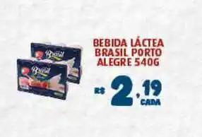 Bahamas Supermercados Bebida Láctea Brasil Porto Algre 540g oferta
