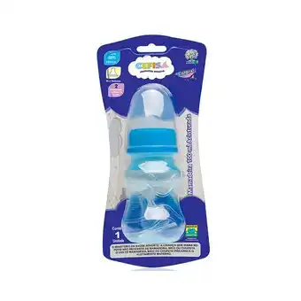 Drogaria Santa Marta Mamadeira cefisa colors acenturada red azul de 100ml oferta