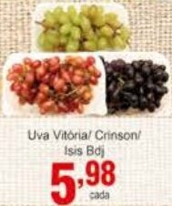 Uva Vitoria/ Crimson/ Isis bdj