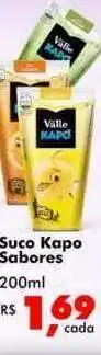 Suco kapo sabores