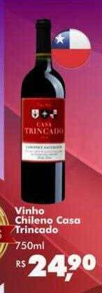 Big Box Vinho chileno casa trincado oferta