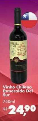 Big Box Vinho chileno esmeralda del sur oferta