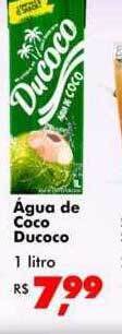 Big Box Água de coco ducoco oferta