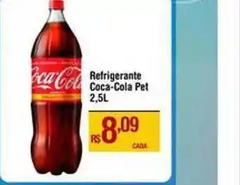 Max Atacadista Refrigerante coca-cola pet 2.5l oferta