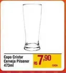 Max Atacadista Copo cristar cerveja pilsener oferta