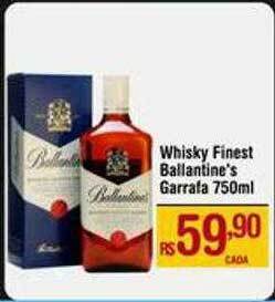 Max Atacadista Whisky finest ballantine's oferta