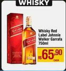 Max Atacadista Whisky red label johnnie walker oferta