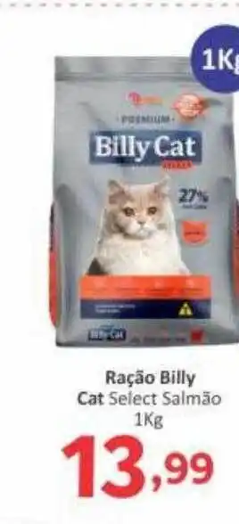 Ração billy cat select salmão