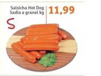 Sonda Salsicha hot dog sadia a granel kg oferta