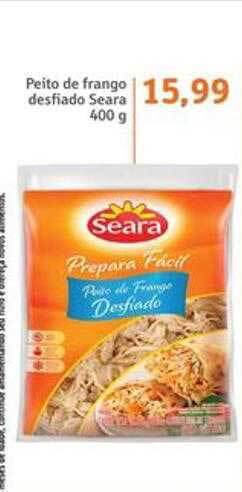 Sonda Peito de frango desfiado seara oferta