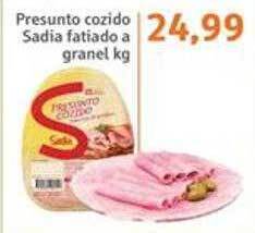 Sonda Presunto cozido sadia fatiado a granel kg oferta