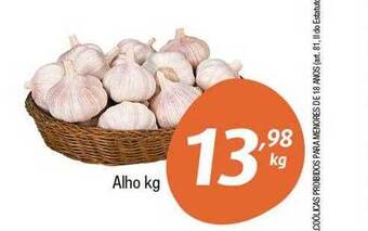 Supermercados Intercontinental Alho kg oferta