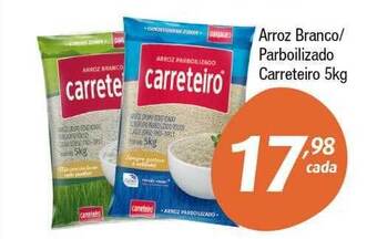Supermercados Intercontinental Arroz branco parboilizado carreteiro oferta