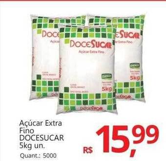 Supermercados Koch Açúcar extra fino docesucar oferta