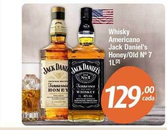 Whisky americano jack daniel's honey old n°7