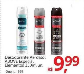 Supermercados Koch Desodorante aerossol above especial elementos oferta