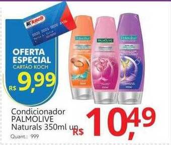 Supermercados Koch Condicionador palmolive naturals oferta