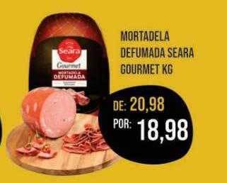 Supermercados Real Mortadela defumada seara gourmet kg oferta