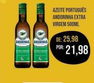 Supermercados Real Azeite portugues andorinha extra virgem 500ml oferta