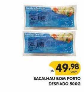 Bacalhau bom porto desfiado
