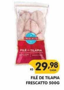 Supermercados Real Filé de tilapia frescatto oferta