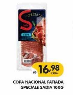 Supermercados Real Copa nacional fatiada speciale sadia oferta