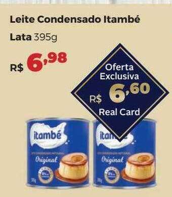 Villarreal Supermercados Leite condensado itambé lata oferta