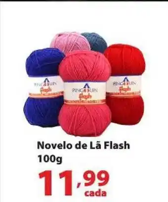 Novelo de lã flash