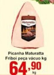 Rossi Supermercado Picanha Maturatta Friboi peca vacuo 1kg oferta
