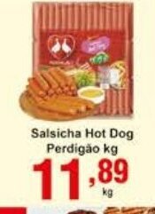 Rossi Supermercado Salsicha Hot Dog Perdigao 1kg oferta