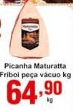 Rossi Supermercado Picanha Maturatta Friboi peca vacuo 1kg oferta