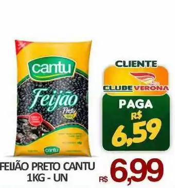 Feijão Preto Cantu 1kg