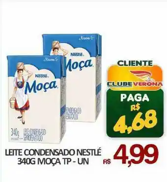 Verona Supermercados Leite Condensado Nestlé Moça Tp 340g oferta