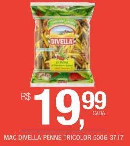 DB Supermercados Mac divella penne tricolor 500g 3717 oferta