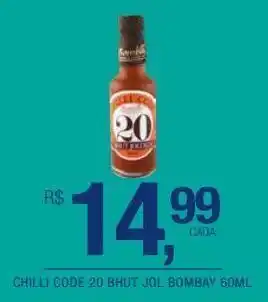 DB Supermercados Chilli code 20 bhut jol bombay 60ml oferta