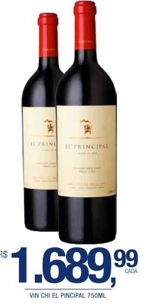 DB Supermercados Vin chi el pincipal 750ml oferta
