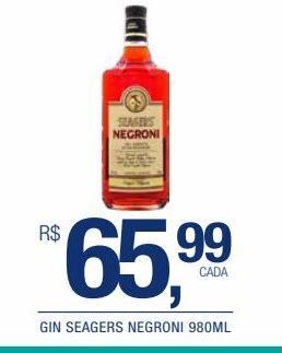DB Supermercados Gin seagers negroni 980ml oferta