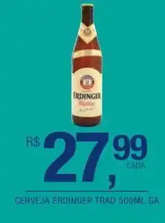 DB Supermercados Cerveja erdinger trad 500ml ga oferta