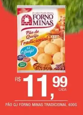 DB Supermercados Pão qj forno minas tradicional 400g oferta